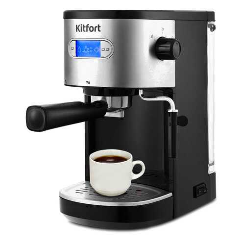 Кофеварка рожкового типа Kitfort КТ-740 Black/Silver в Miele