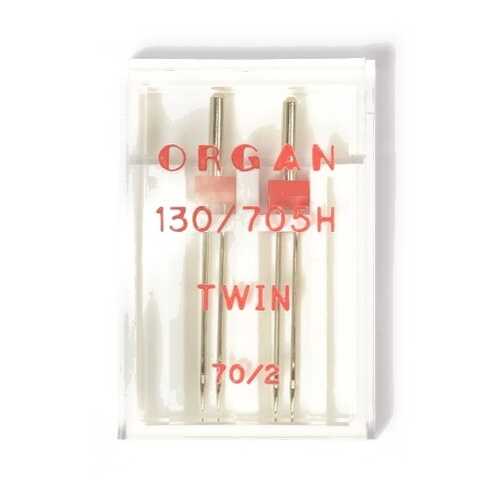 Иглы Organ двойные №100/4 для БШМ упак,1 игла в Miele