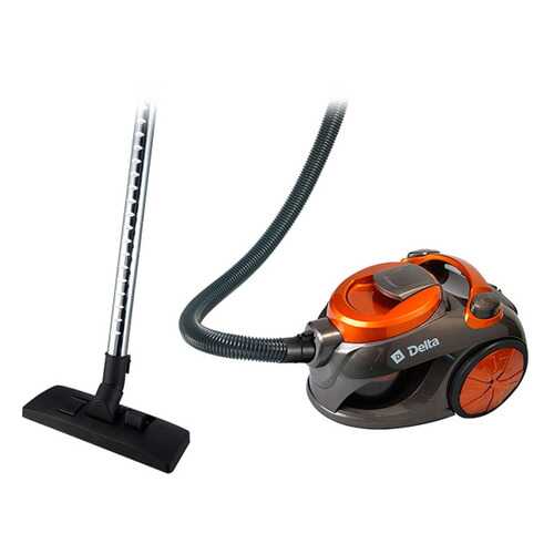 Пылесос Delta DL-0828 Grey/Orange в Miele