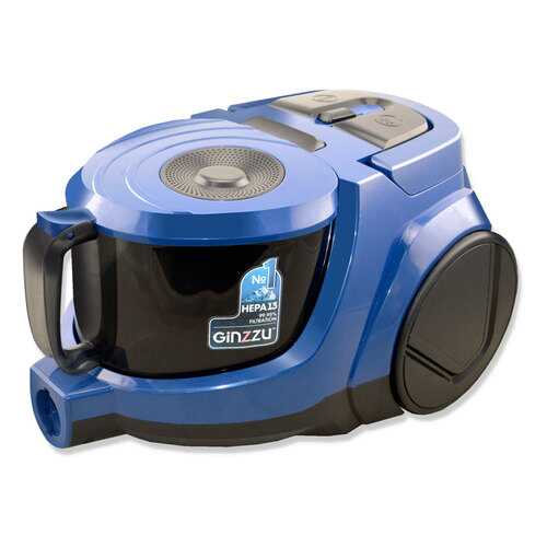 Пылесос Ginzzu VS438 Black/Blue в Miele
