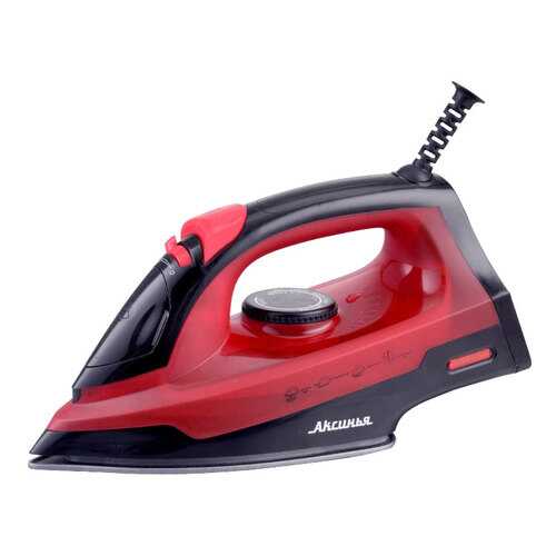 Утюг Аксинья КС-3004 Black/Red в Miele