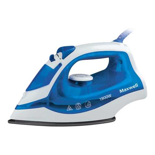 Утюг Maxwell MW-3038 White/Blue в Miele