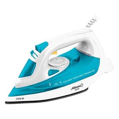 Утюг с пароувлажнением Atlanta ATH-5504 (blue) в Miele