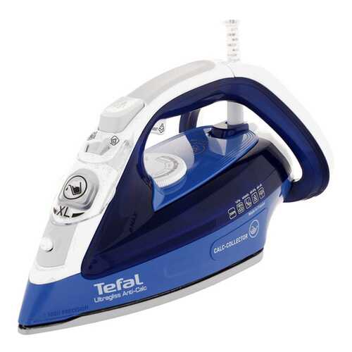 Утюг Tefal Ultragliss Anti-calc FV4964E0 White/Blue в Miele