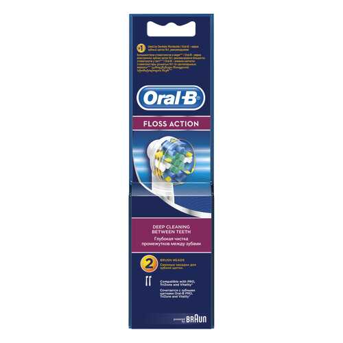 Насадка для зубной щетки Braun Oral-B EB25 Floss Action 2шт в Miele