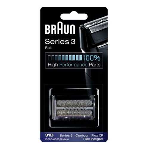 Сетка Braun 31B для бритвы Braun 5000/6000 Black в Miele