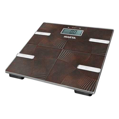 Весы напольные MARTA MT-1675 Brown Onyx в Miele