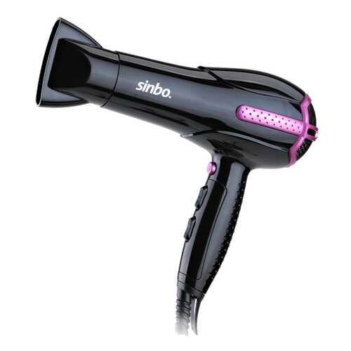 Фен Sinbo SHD 7066 Черный/Розовый в Miele