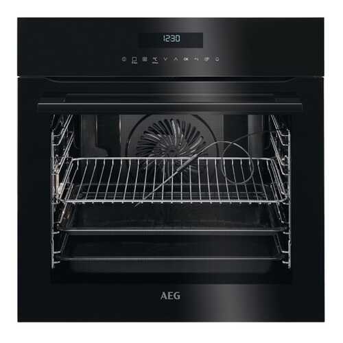 Встраиваемый электрический духовой шкаф AEG BPR742320B Black в Miele
