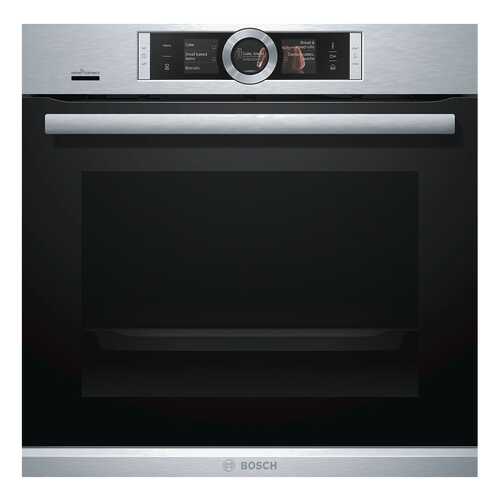 Встраиваемый электрический духовой шкаф Bosch HRG636XS7 Silver/Black в Miele
