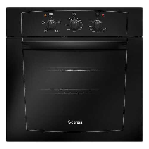Встраиваемый газовый духовой шкаф GEFEST ДГЭ 601-01 А Black в Miele