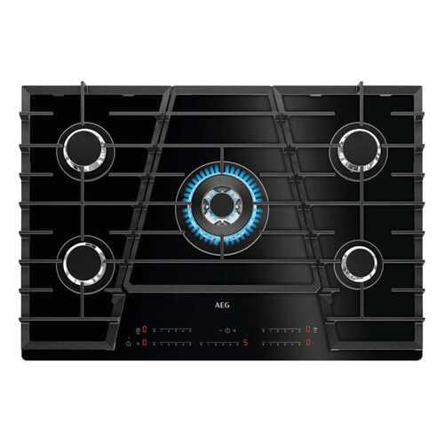 Встраиваемая газовая панель AEG HVB75450IB в Miele