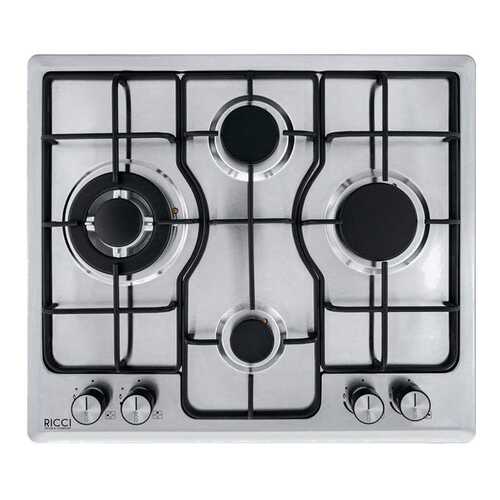 Встраиваемая газовая панель RICCI HBS4519 Silver в Miele