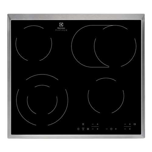 Встраиваемая варочная панель электрическая Electrolux CME6436KX Black в Miele