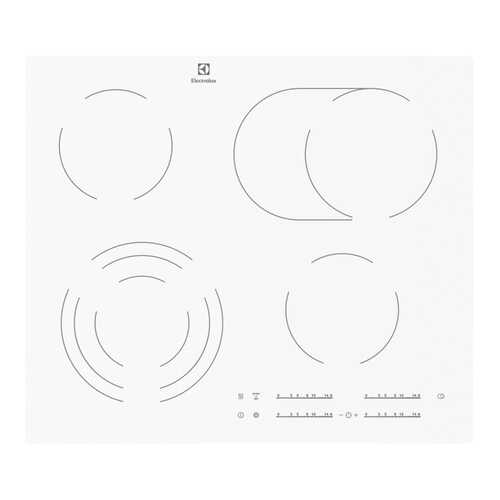 Встраиваемая варочная панель электрическая Electrolux EHF96547IW White в Miele