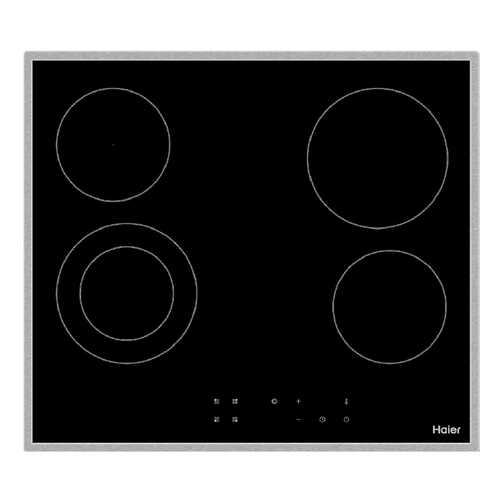 Встраиваемая варочная панель электрическая Haier HHX-C64DFB Black в Miele