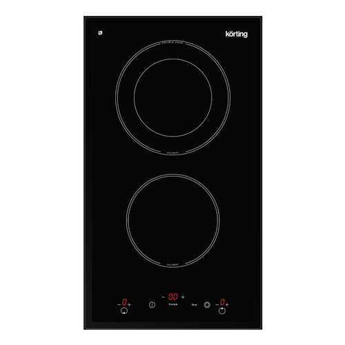 Встраиваемая варочная панель электрическая Korting HK 32033 B Black в Miele