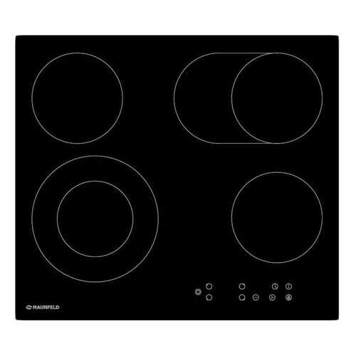 Встраиваемая варочная панель электрическая MAUNFELD EVCE.594.SM.D-BK Black в Miele