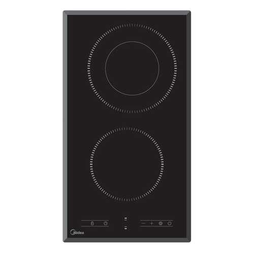 Встраиваемая варочная панель электрическая Midea MCH 32329 F Black в Miele