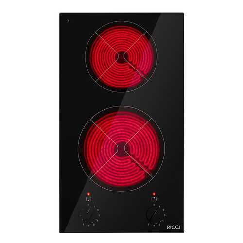 Встраиваемая варочная панель электрическая RICCI KS-T23011R Black в Miele