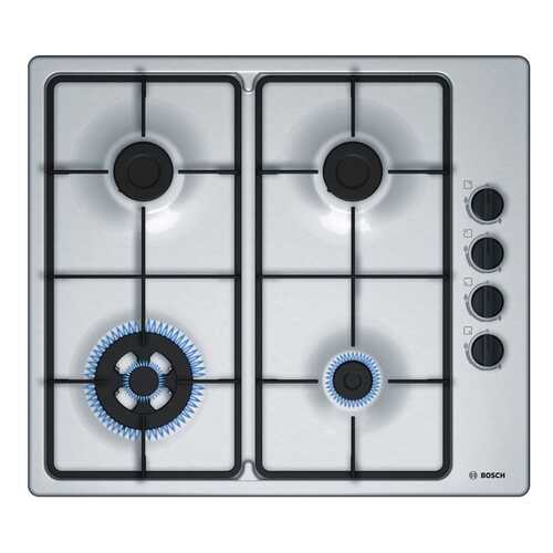 Встраиваемая варочная панель газовая Bosch PBH6B5B60 Silver в Miele