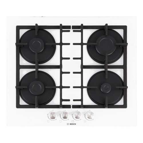 Встраиваемая варочная панель газовая Bosch PNP6B2O90R White в Miele