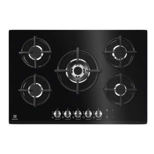 Встраиваемая варочная панель газовая Electrolux GPE373NK Black в Miele