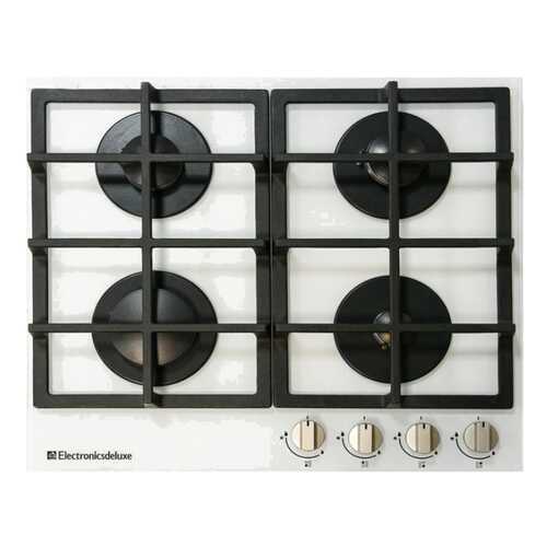 Встраиваемая варочная панель газовая Electronicsdeluxe GG4 750229 F-013 White в Miele