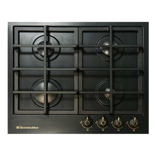 Встраиваемая варочная панель газовая Electronicsdeluxe TG4 750231 F-025 ЧР Black в Miele