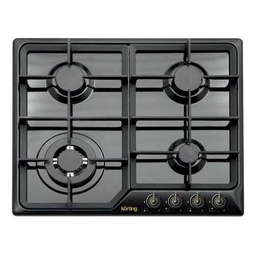 Встраиваемая варочная панель газовая Korting HG 630 CTSN Black в Miele