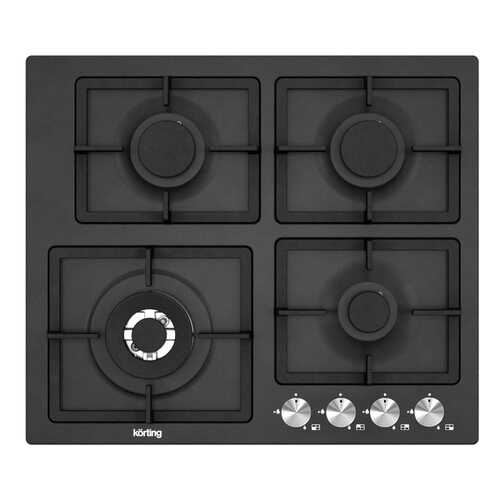 Встраиваемая варочная панель газовая Korting HG 697 CTN Black в Miele