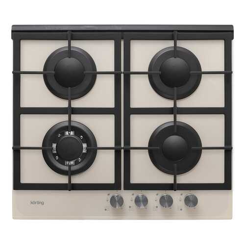 Встраиваемая варочная панель газовая Korting HGG 685 CTB Beige в Miele