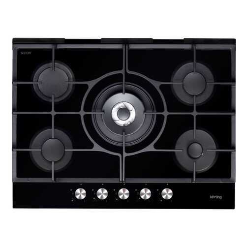 Встраиваемая варочная панель газовая Korting HGG 785 CTN Black в Miele