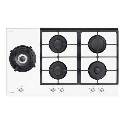 Встраиваемая варочная панель газовая Korting HGG 985 CTW White в Miele