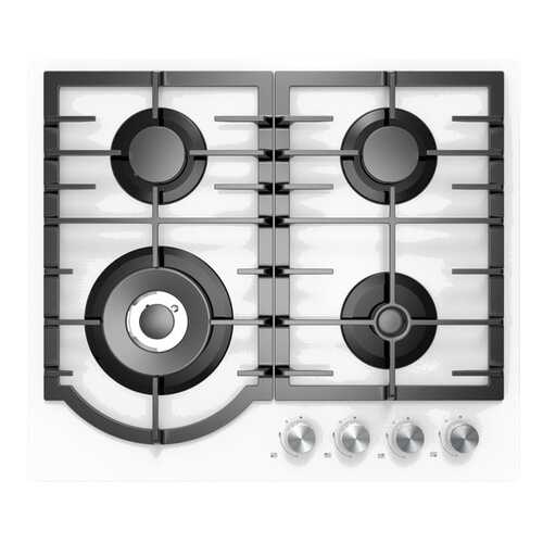Встраиваемая варочная панель газовая Midea MG696TGW White в Miele