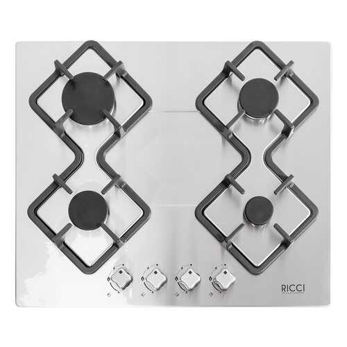 Встраиваемая варочная панель газовая RICCI RGN-KA 4009 IX Silver в Miele