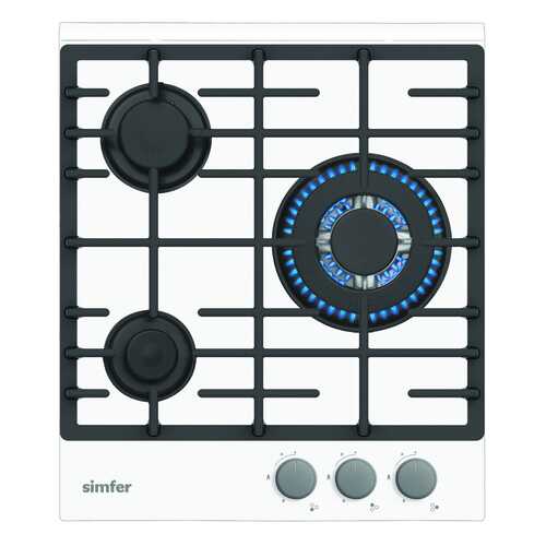 Встраиваемая варочная панель газовая Simfer H45L35W511 White в Miele