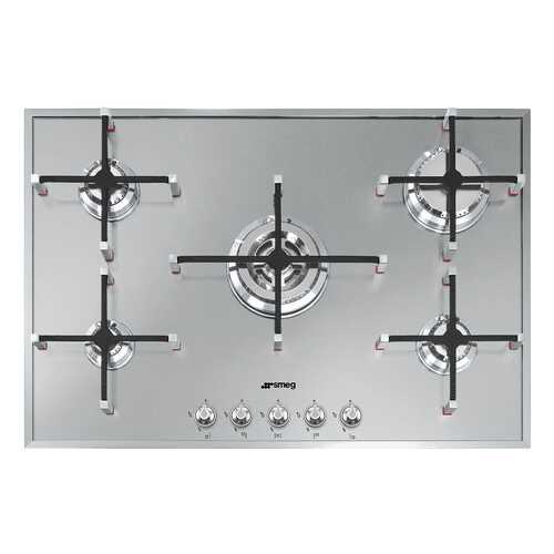 Встраиваемая варочная панель газовая Smeg PX7502 Silver в Miele