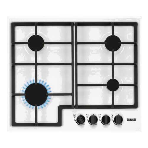 Встраиваемая варочная панель газовая Zanussi GPZ263SW White/Black в Miele
