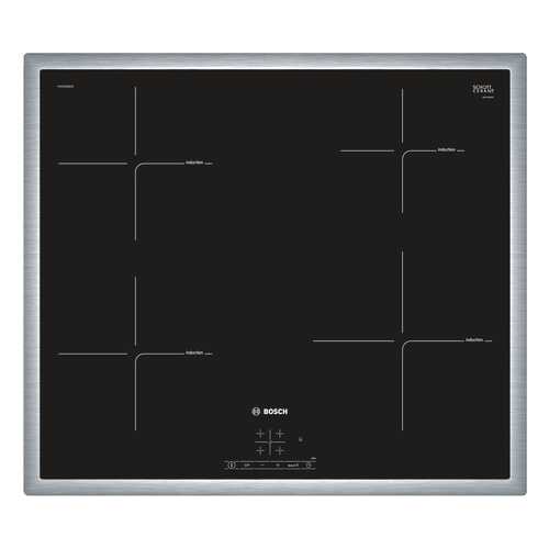 Встраиваемая варочная панель индукционная Bosch PUE645BB1E Black в Miele