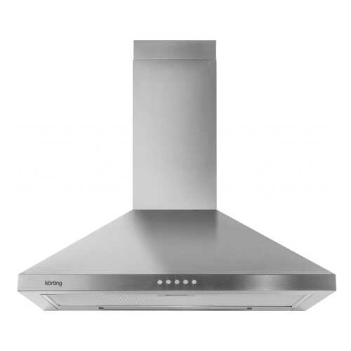 Вытяжка купольная Korting KHC 6431 X Silver в Miele