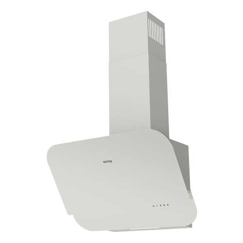 Вытяжка наклонная Korting KHC 66135 GW White в Miele