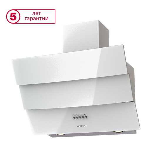 Вытяжка наклонная Krona Inga 600 push button White в Miele