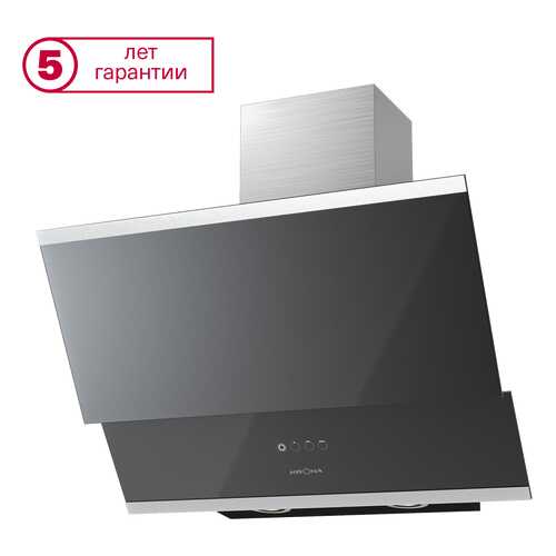 Вытяжка наклонная Krona Irma 600 Sensor Black/Silver в Miele