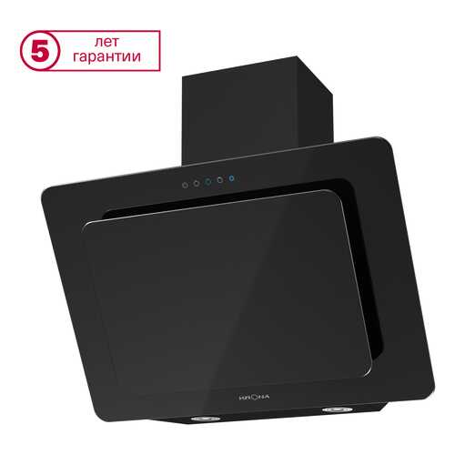 Вытяжка наклонная KRONAsteel Liva 600 S Black в Miele