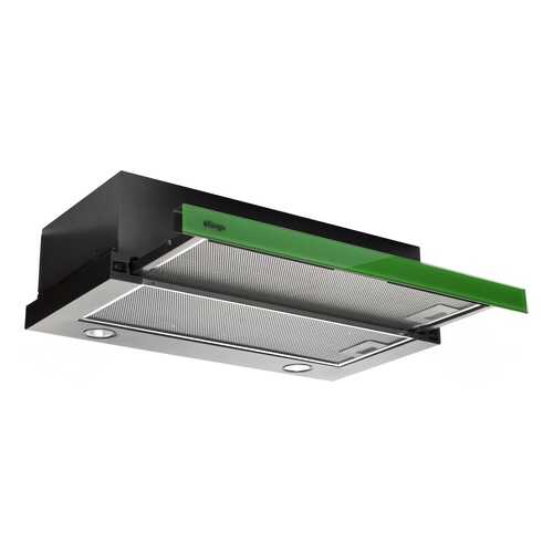 Вытяжка встраиваемая Konigin Helena II Glass 60 Silver/Green в Miele